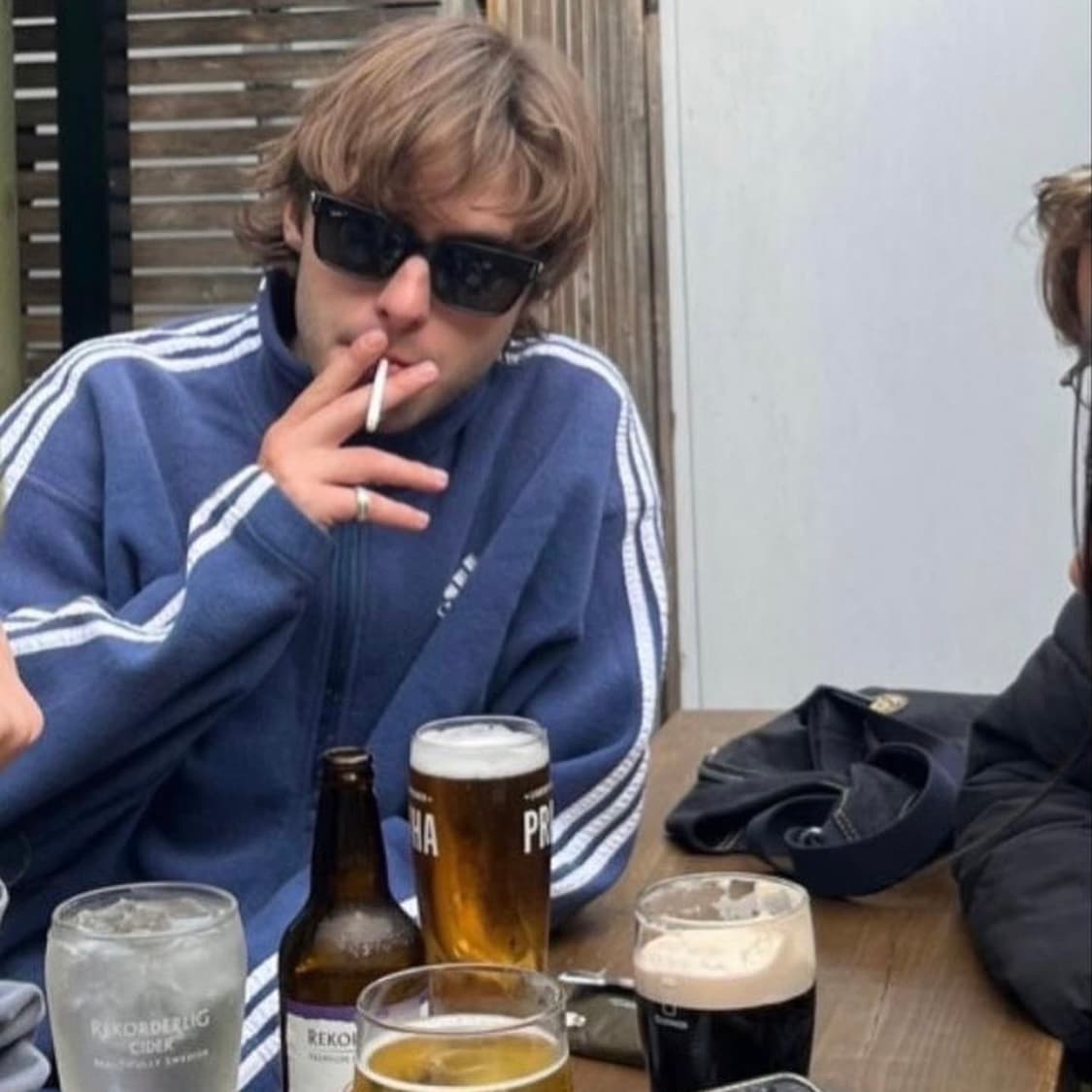 (L오버핏)80~90'S 아디다스 후리스 자켓-M1329 상품이미지1