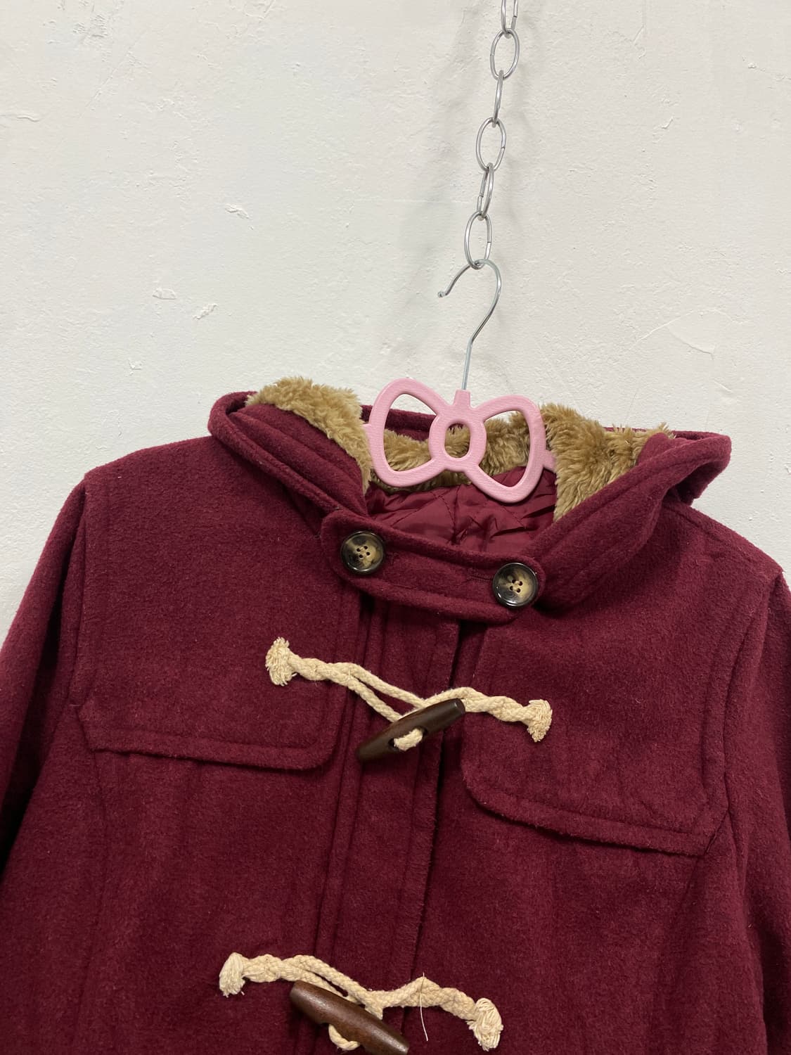 [JPN] 체리와인 🍒 떡볶이 숏코트 상품이미지6