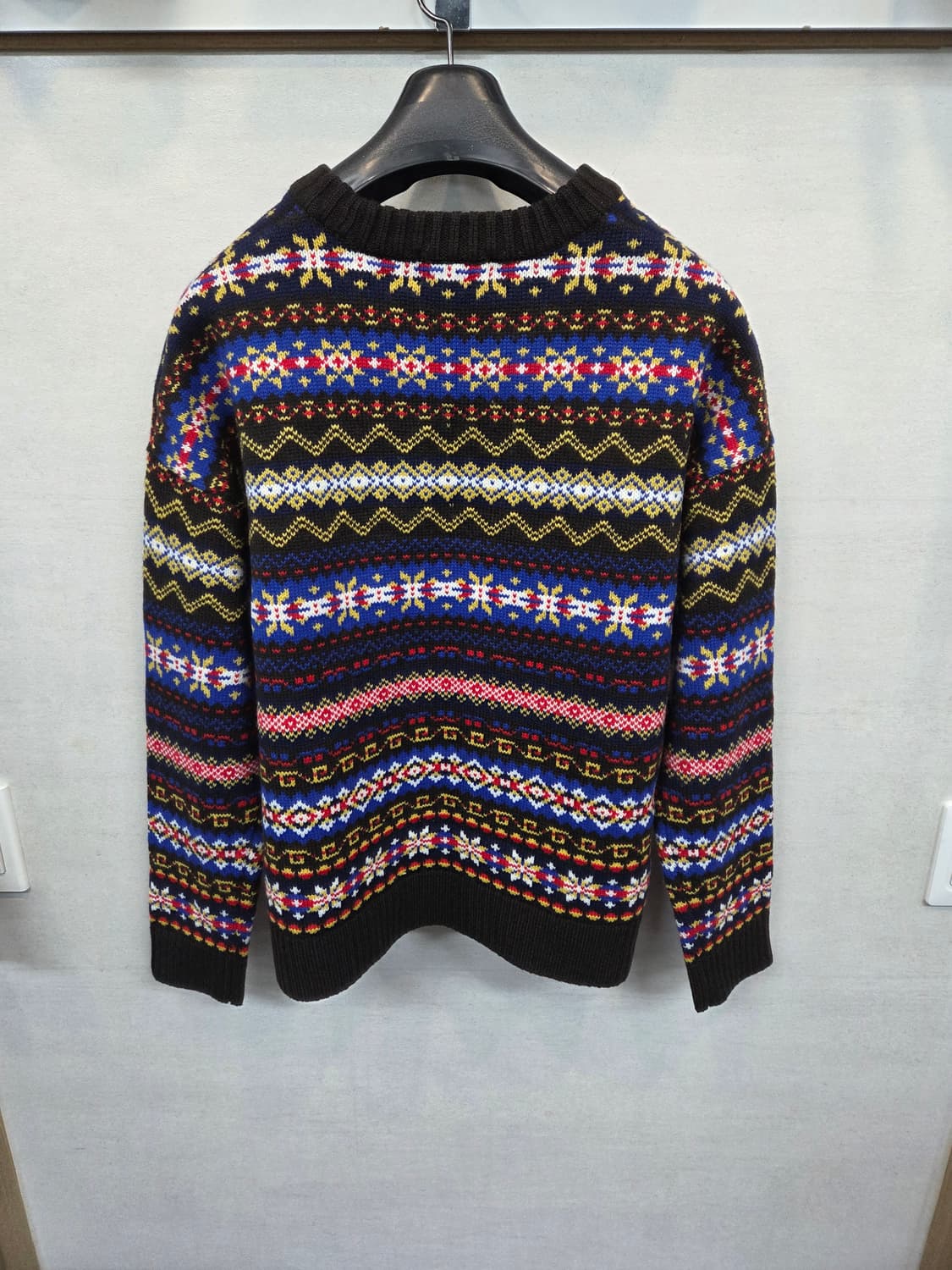 스튜디오 톰보이 믹스컬러 울 니트 프리  상품이미지2