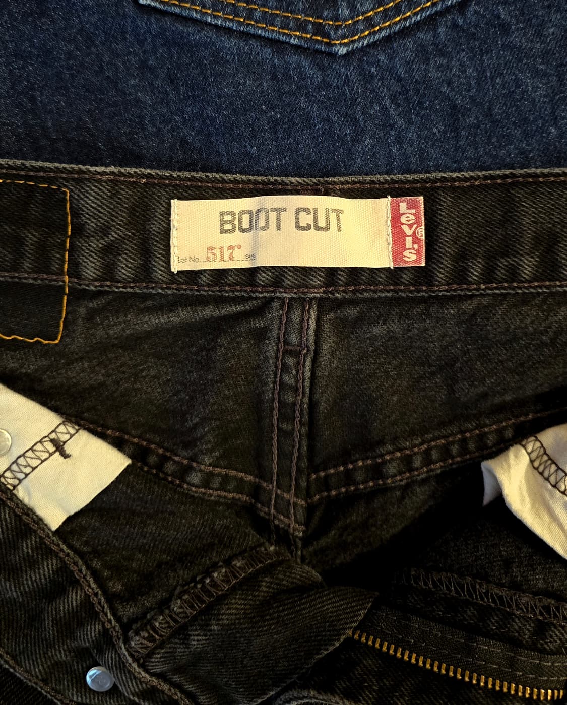 Levis 517 Mexico 흑청 (리바이스 부츠컷) 상품이미지4