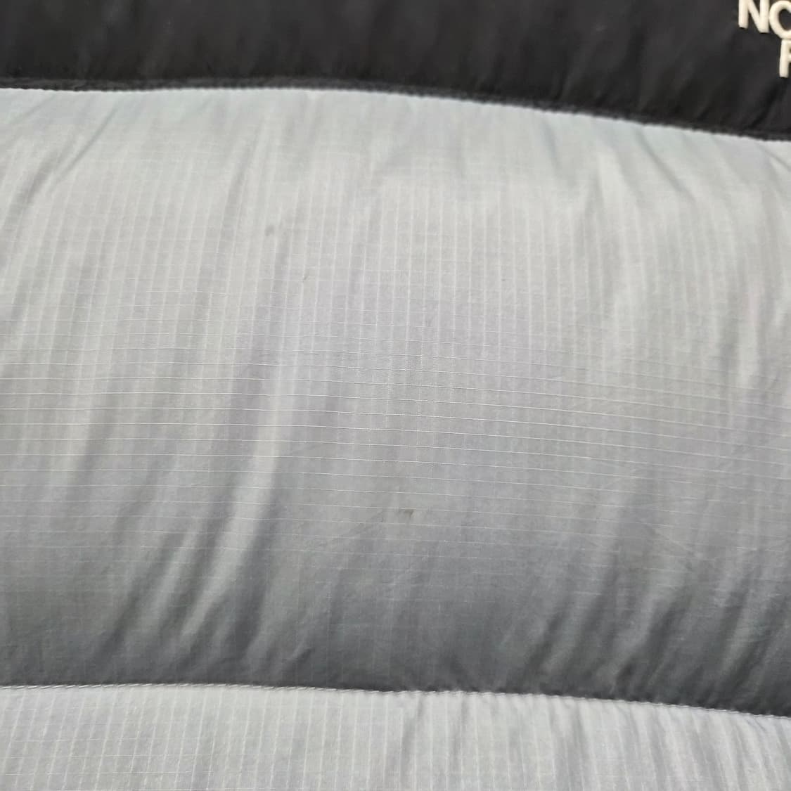 노스페이스 눕시 패딩 회색/블랙 여성 M 상품이미지7