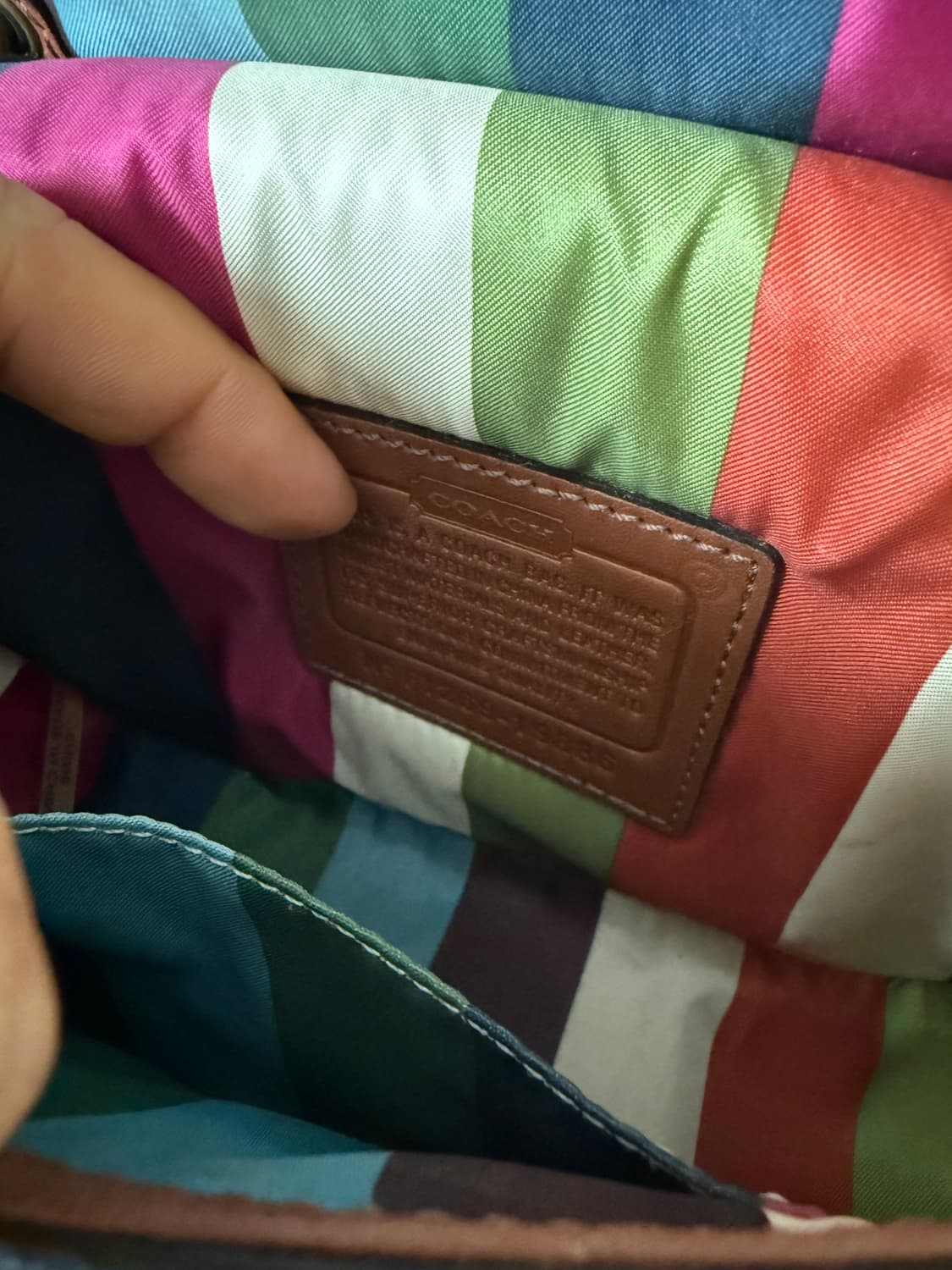 코치(COACH) 레더 토트 크로스백 상품이미지10