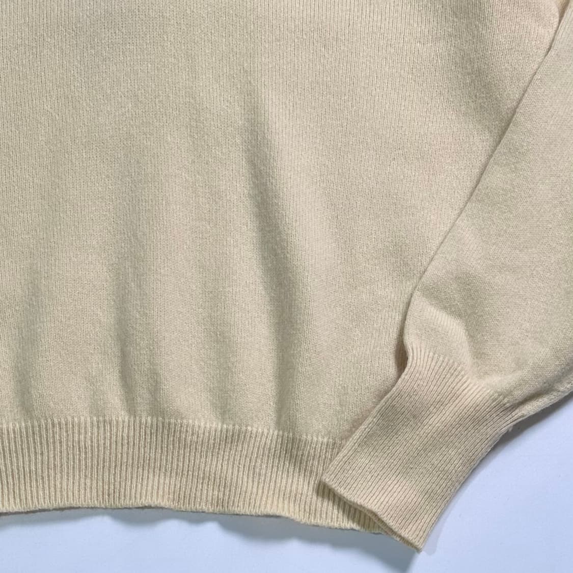 90s 버버리 크레스트 로고 울 니트 상품이미지4