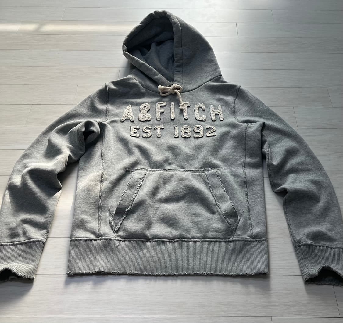 아베크롬비 후드 피치1892 그레이 상품이미지3