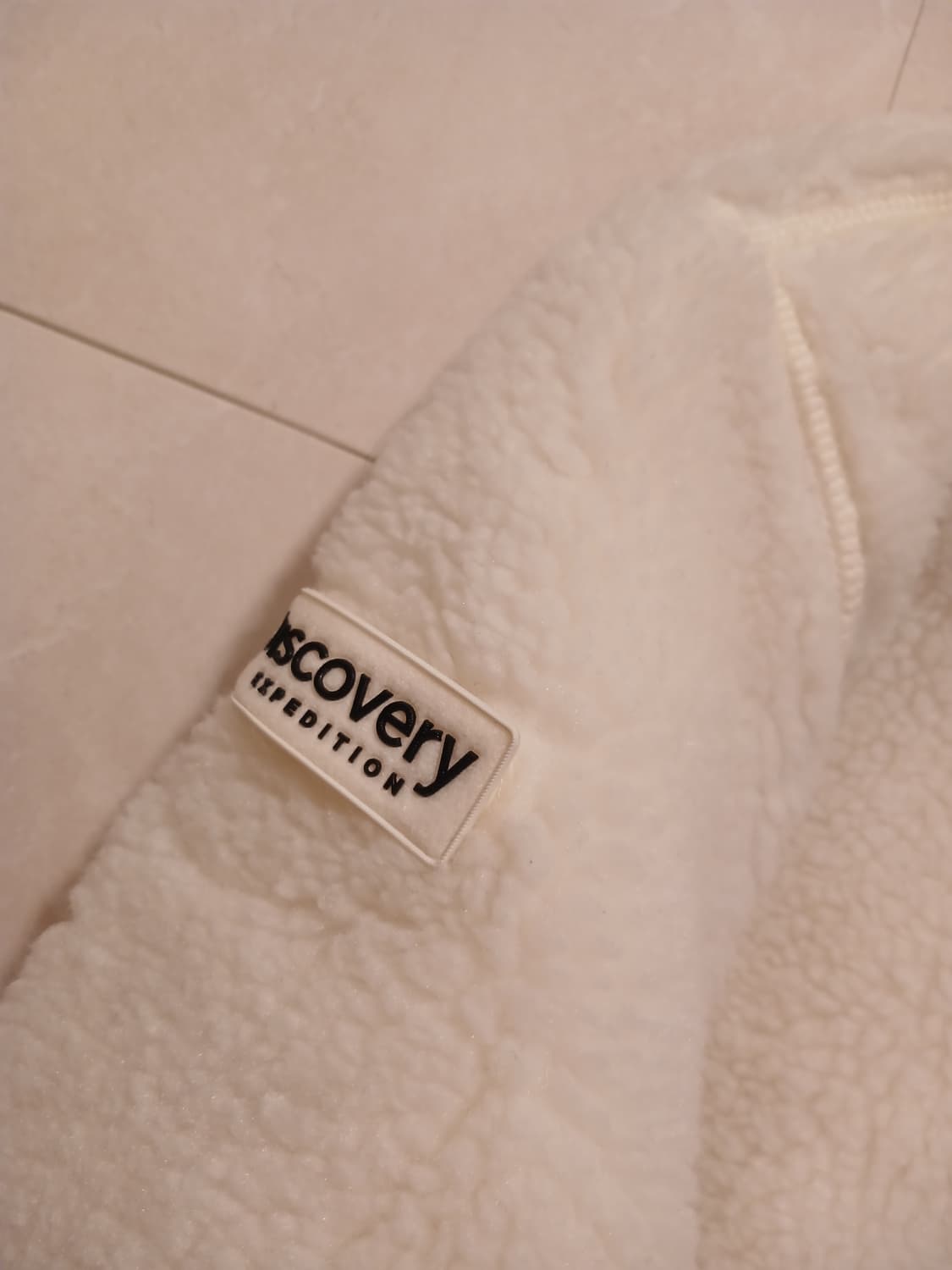 디스커버리 정품 후드 뽀글이 90 사이즈 상품이미지7