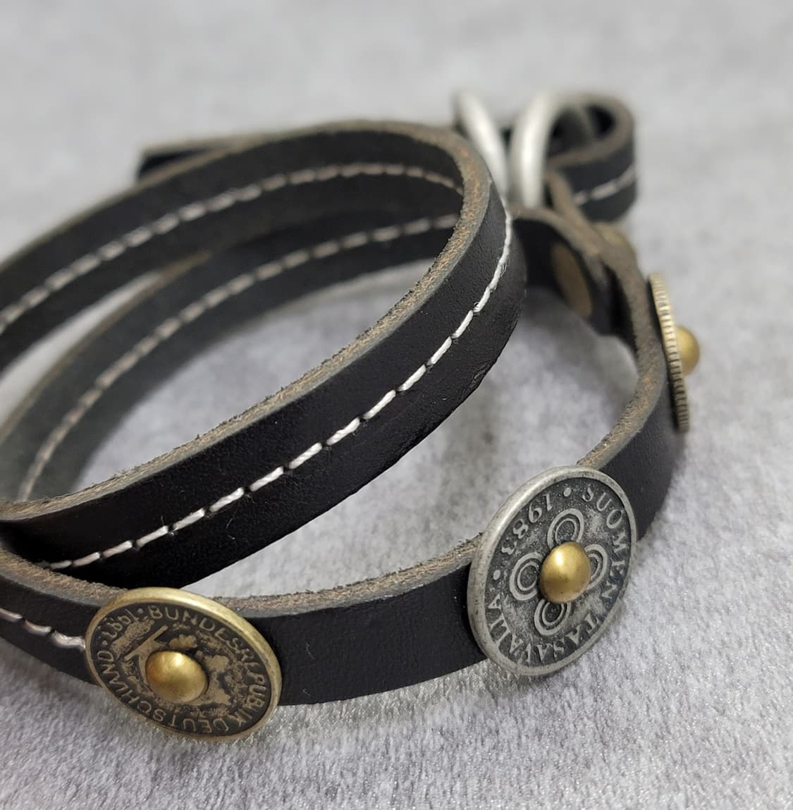 vintage leather bracelet  상품이미지1