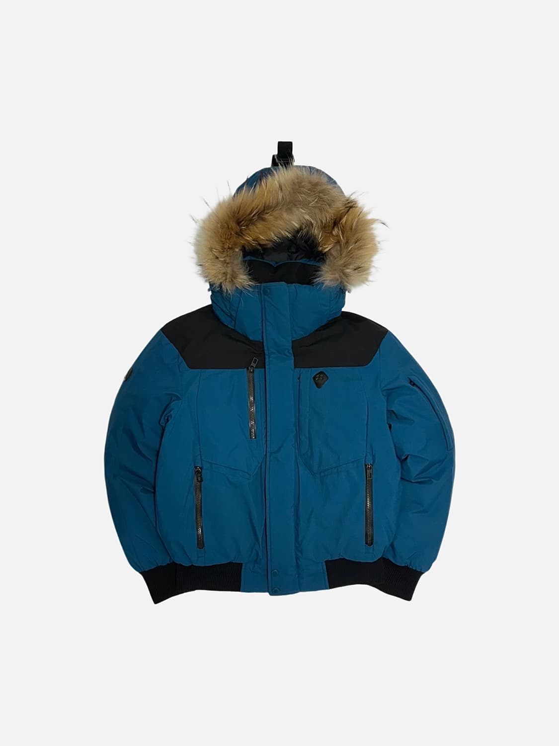 코오롱 윈드스토퍼 퍼 구스다운 패딩 보머자켓 상품이미지1