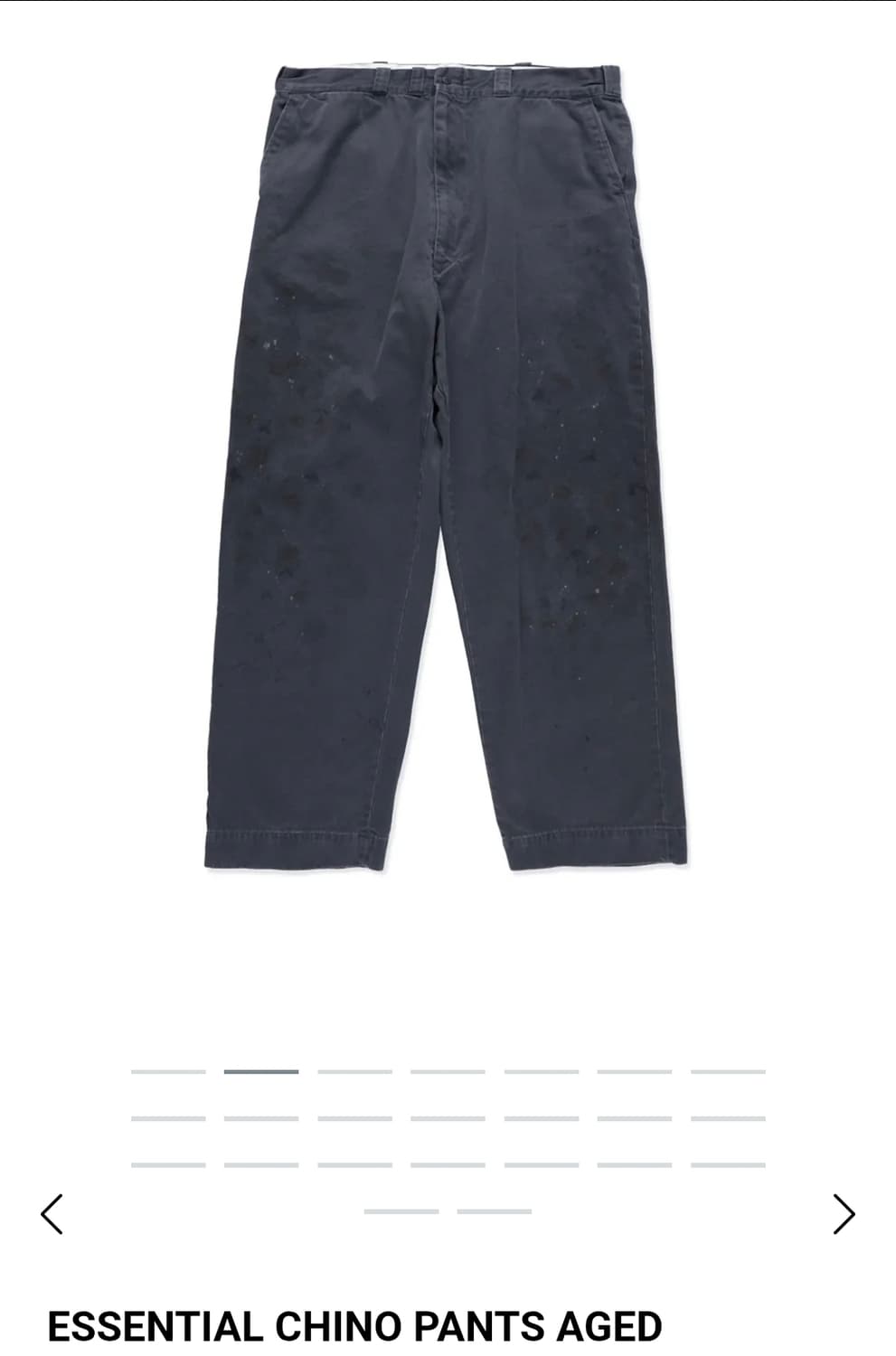 바우와우 에센셜 aged 치노 상품이미지1