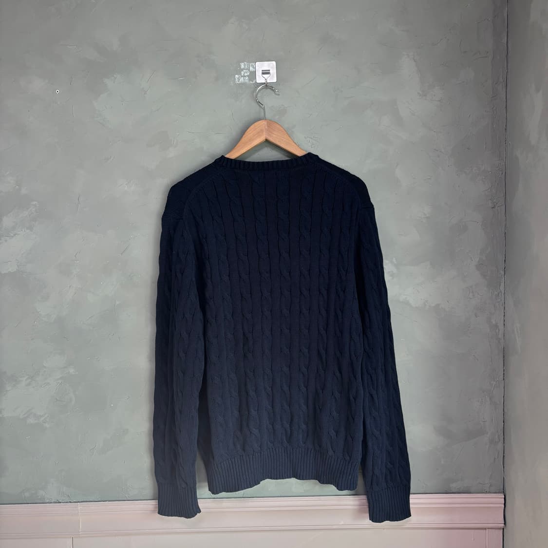 폴로 랄프로렌 꽈배기 니트 네이비 상품이미지4