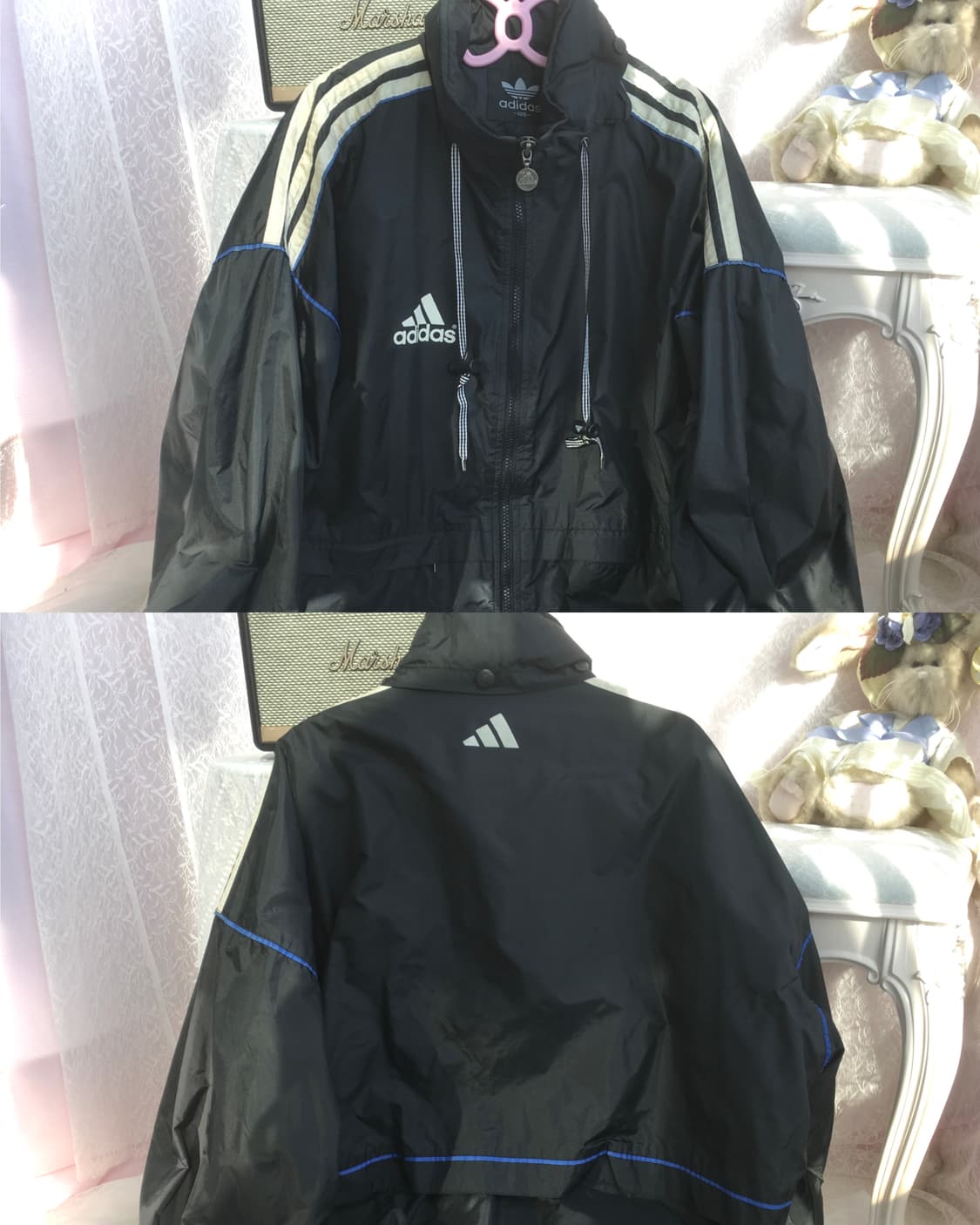 Adidas 80's old school windbreaker 상품이미지3