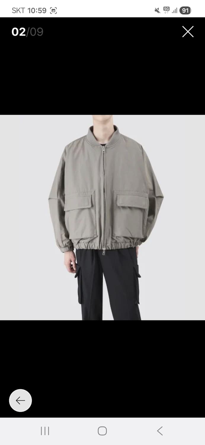 송지오옴므 더블레이어드 자켓 상품이미지5