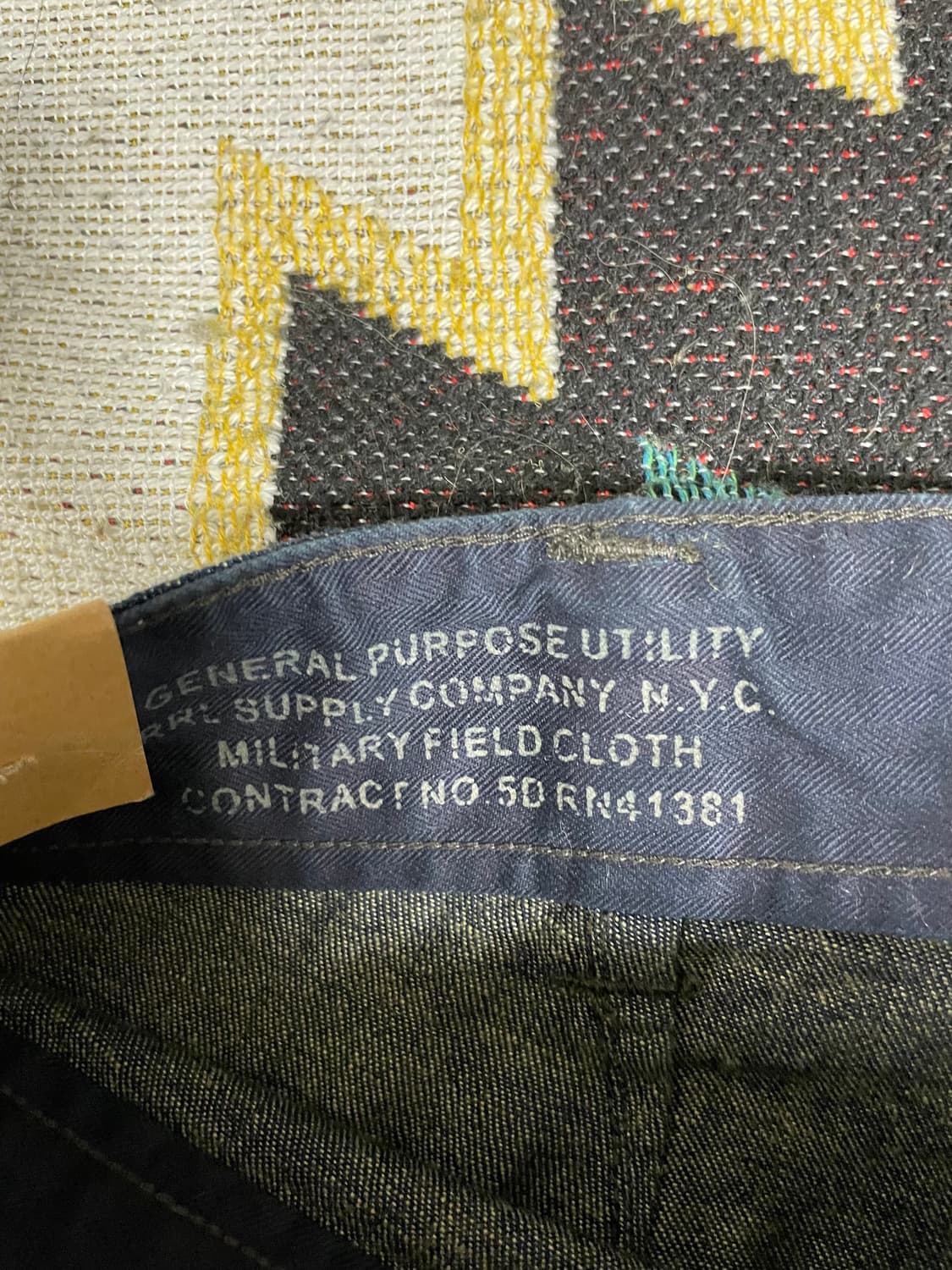 Rrl 인디고 카고팬츠(30x32) 상품이미지3