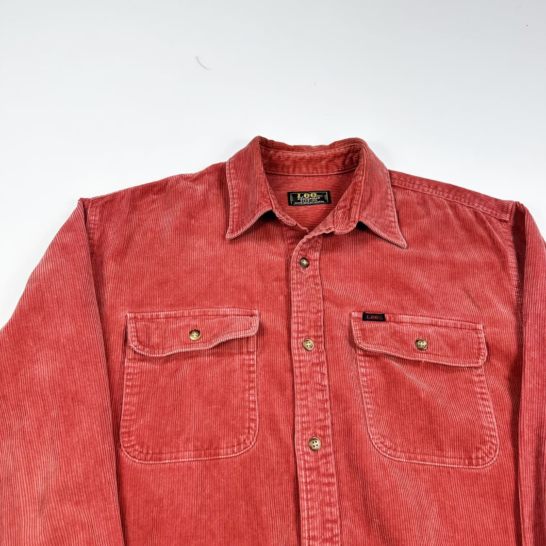 Lee (리) 올드스쿨 코듀로이 헤비 셔츠 (실측 L) 상품이미지1