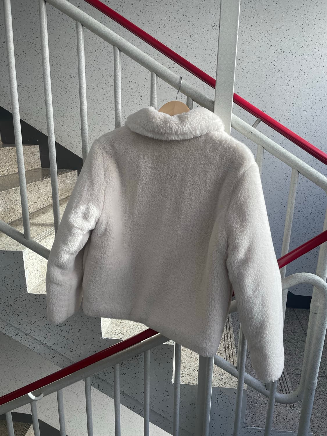  eco-fur quilted jacket 상품이미지3