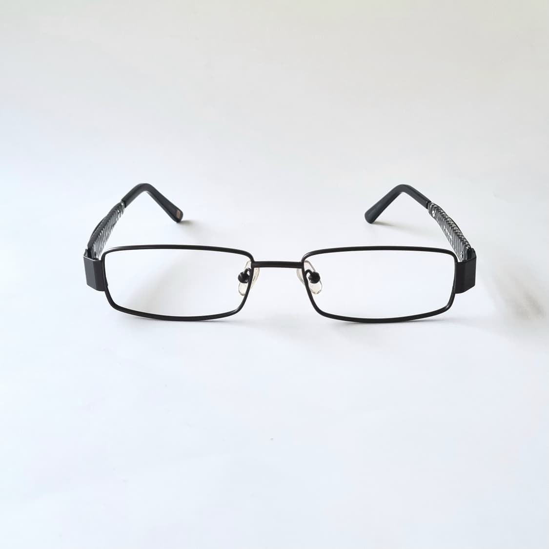 데드스탁 지적인 무드 유니크한 패턴 포인트 스퀘어 안경테 658 상품이미지1