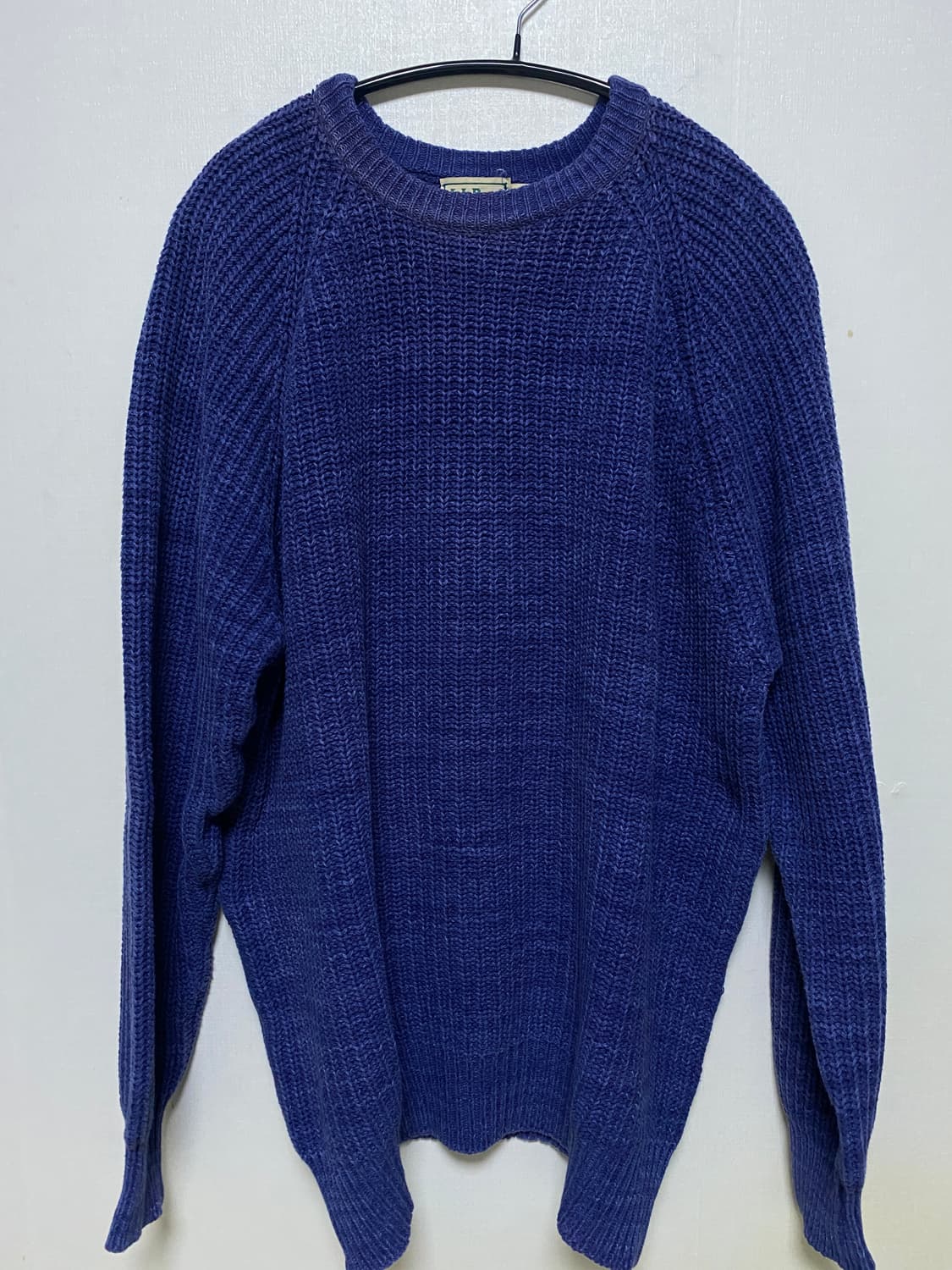 80s 90s 엘엘빈 블루진 스웨터  상품이미지1