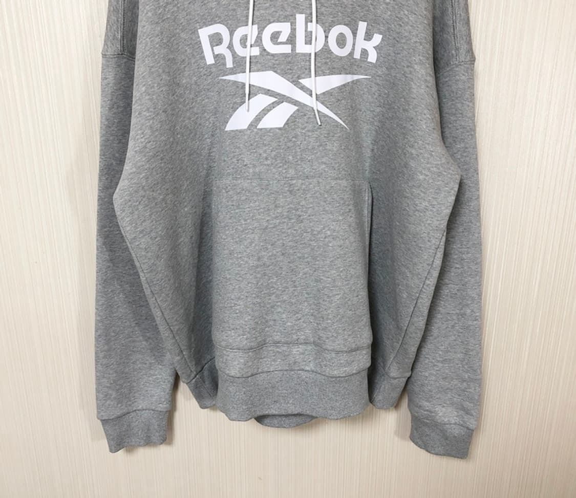 리복 빅로고 플리스 후드티셔츠 XL(해외) 상품이미지3