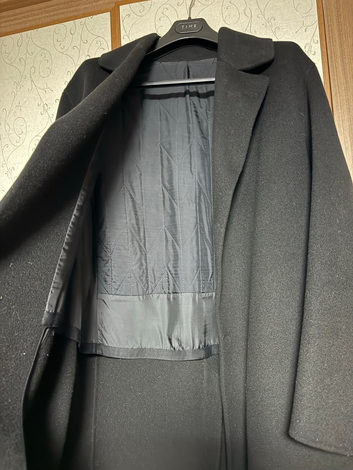 타임옴므 18fw 캐시미어 싱글코트 상품이미지3