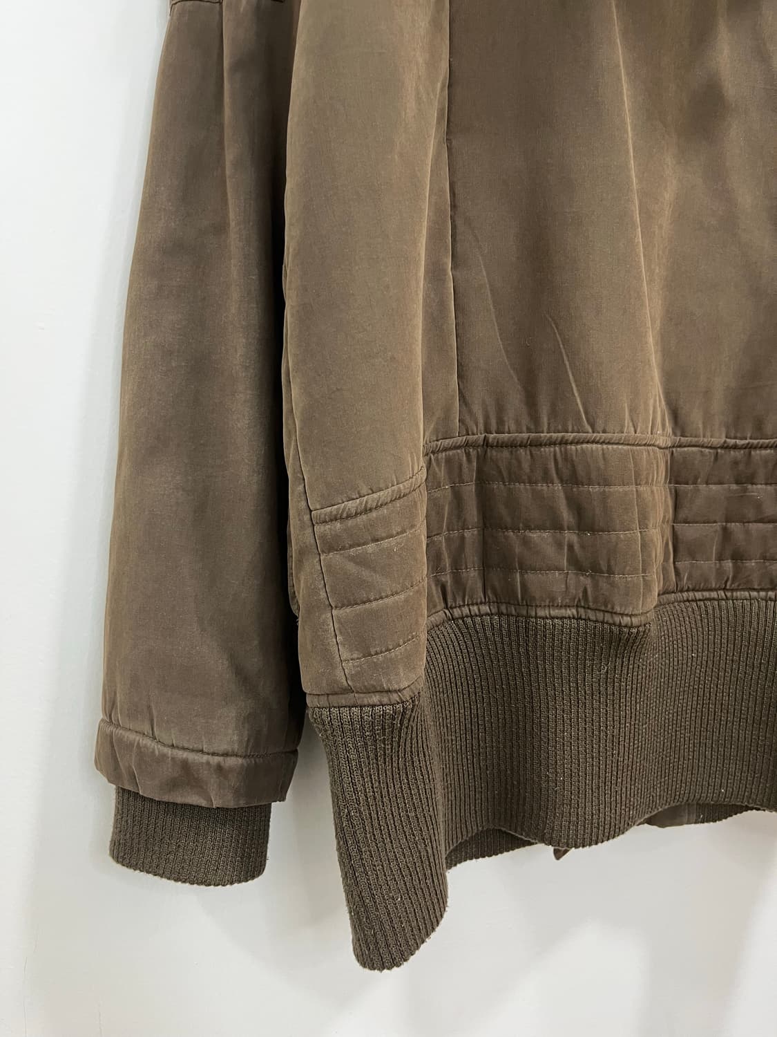 락펑크 카고 넥버클 브라운 야상 집업 자켓 상품이미지9