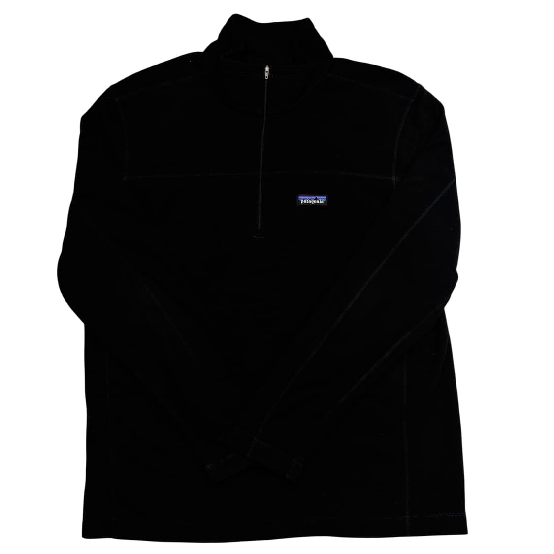 파타고니아 블랙 플리스 하프 집업 L 상품이미지1