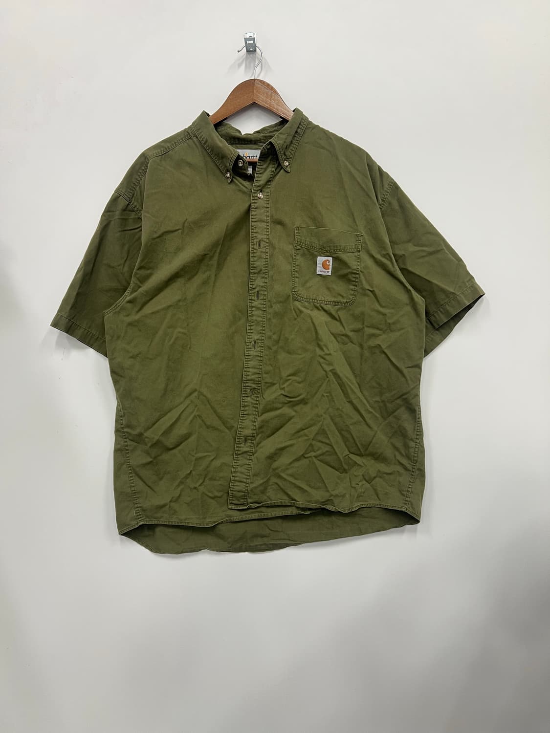 칼하트 카키 셔츠 상품이미지1