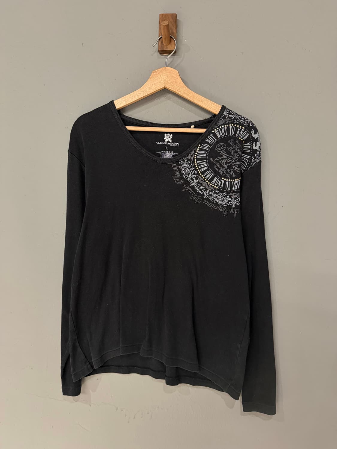 circle printing detail long sleeve 상품이미지6