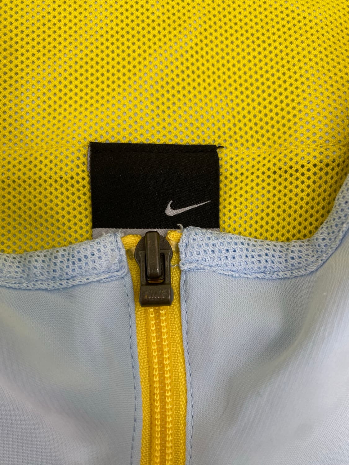 나이키 블루종 자켓 하늘색 / 옐로우 상품이미지4