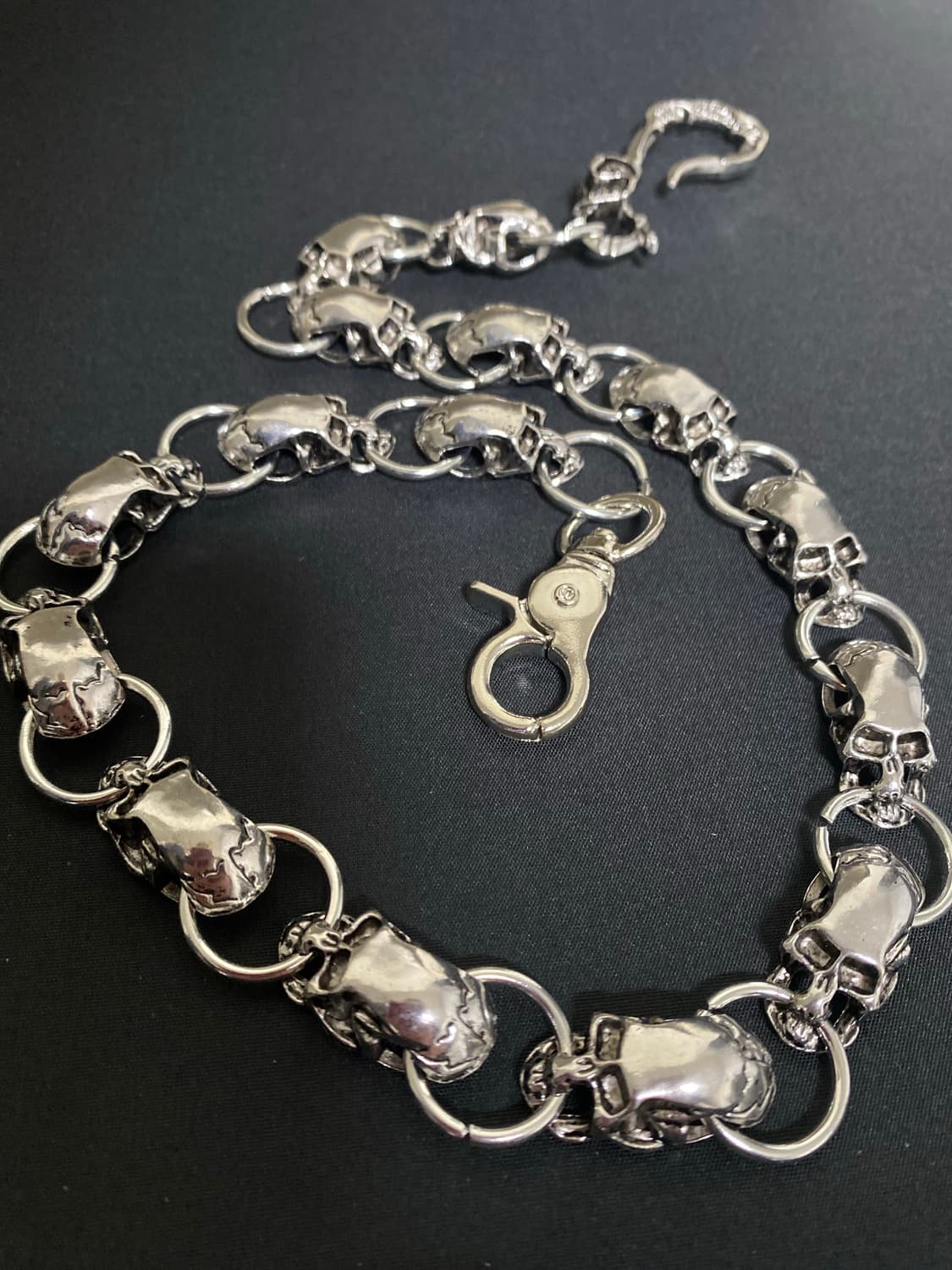 스컬 바지 체인 상품이미지4