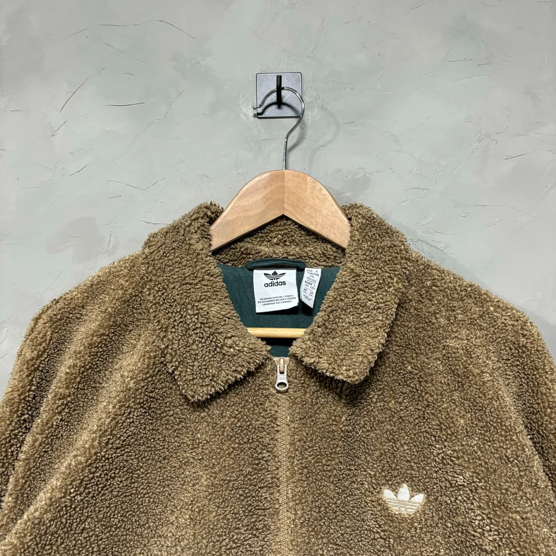 아디다스 파이어버드 후리스 브라운 상품이미지2