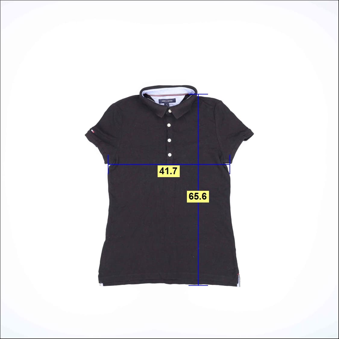 M 타미힐피거 여성 PK셔츠 0403H1 상품이미지5