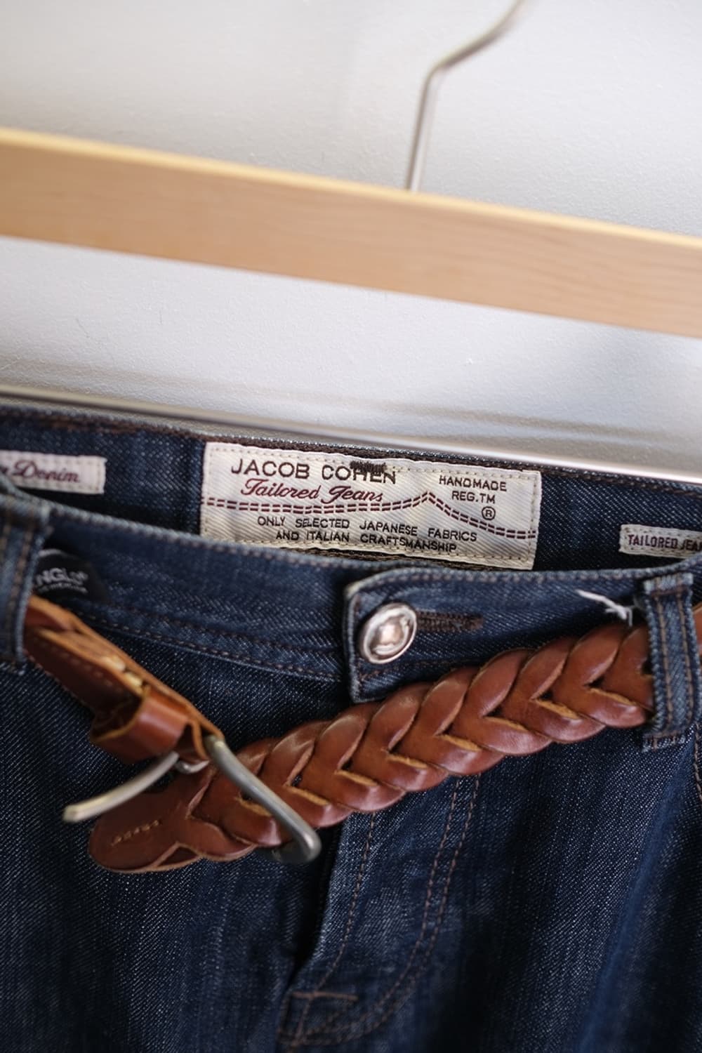 ANGLO 꽈배기 레더 벨트 상품이미지8