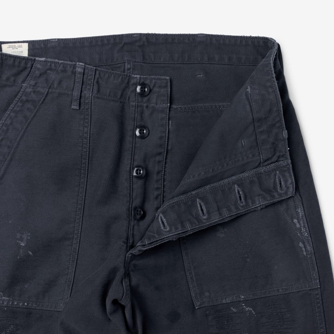 풀카운트 1992HW Utility Trousers Masterblack 상품이미지3