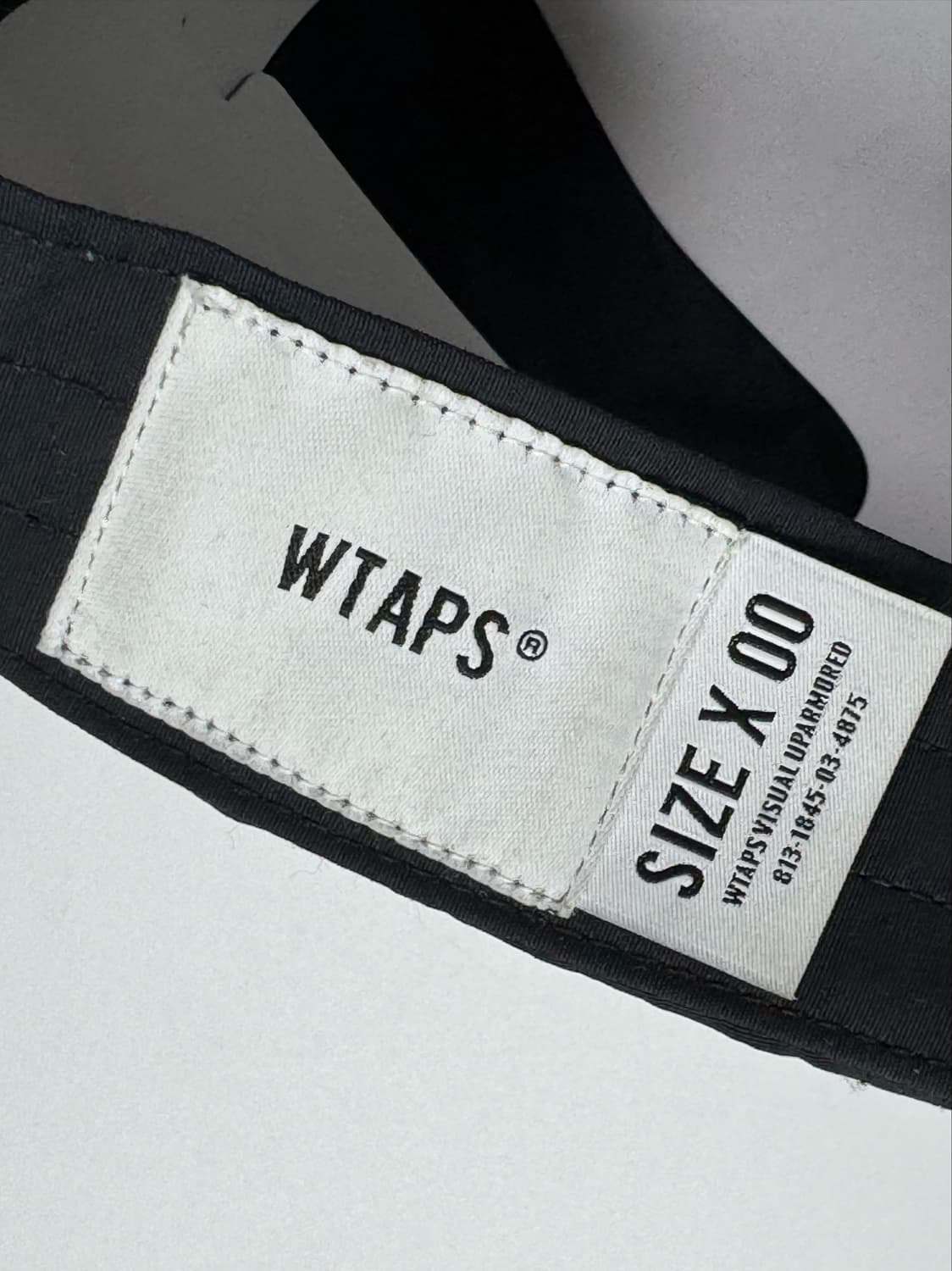 WTAPS T-5 더블탭스 나일론 캡 볼캡 모자 블랙 상품이미지6