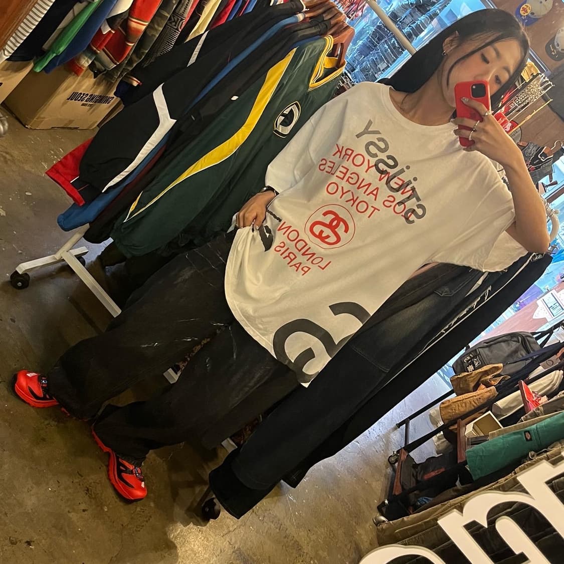 Stüssy BIG World Tour Tee 상품이미지9