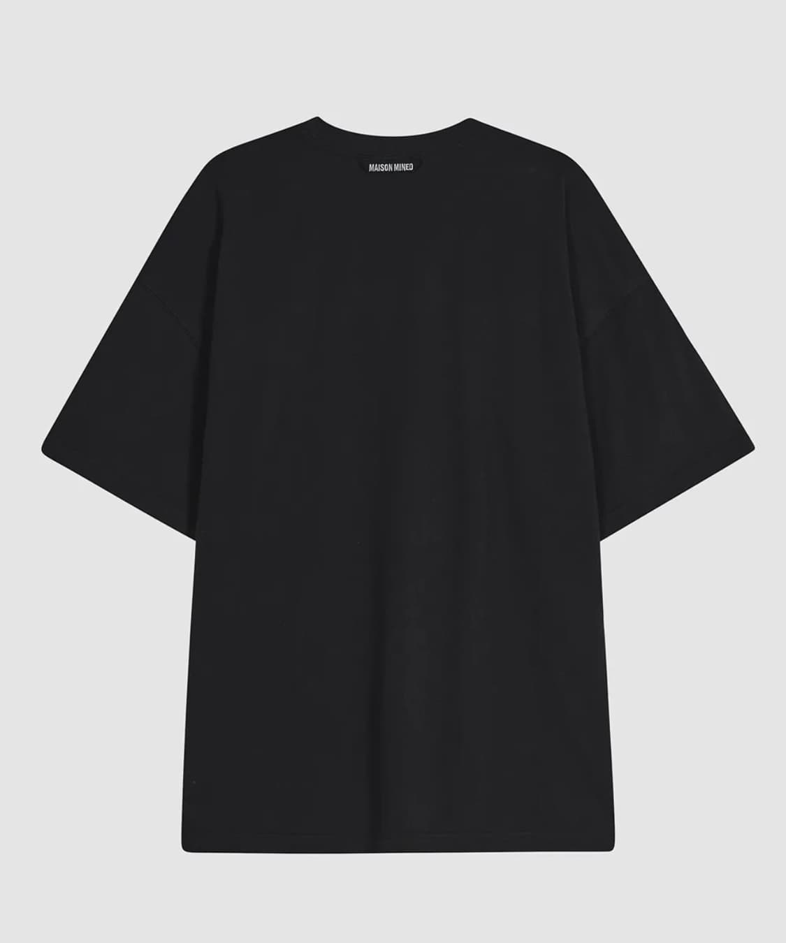 메종미네드 블랙 반팔 티셔츠 L 상품이미지5