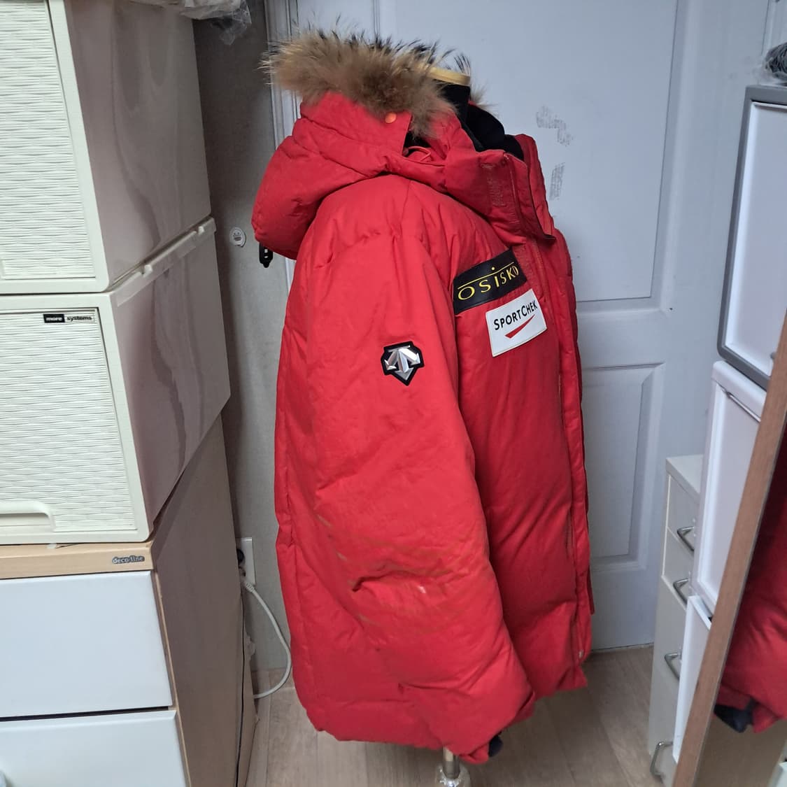 데상트 아우디 헤비패딩 스키 패딩 덕다운 95 상품이미지4