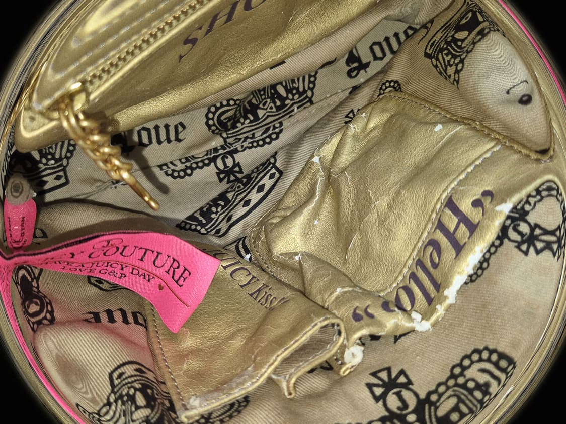 Juicy Couture y2k Chain leather Bag 상품이미지4