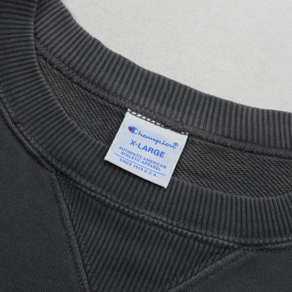 (착용컷) Champion 스웻 셔츠 (남성용 100-103) 상품이미지5