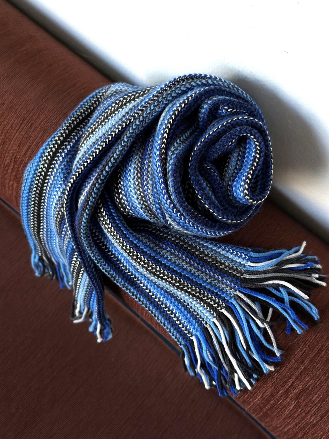 Multi stripe knit muffler 상품이미지1