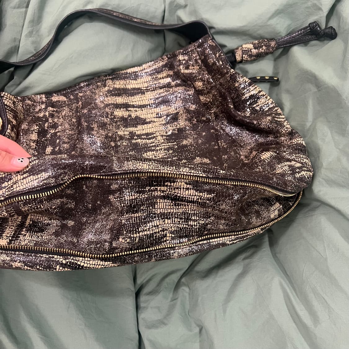 엘르 파이톤 백 상품이미지2