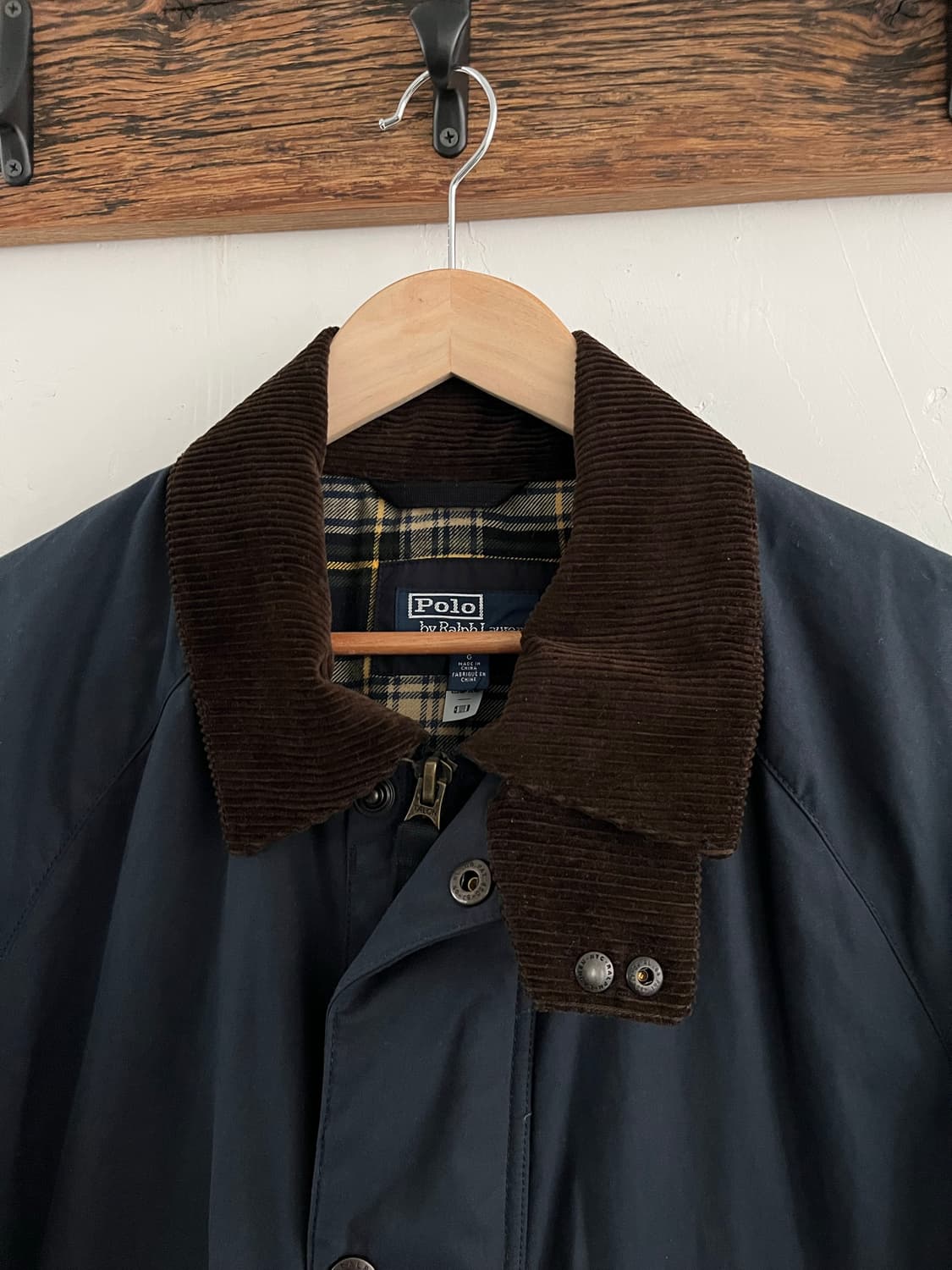 Polo 폴로 랄프로렌 폴로 포니 패치 왁스 코팅 자켓 상품이미지2