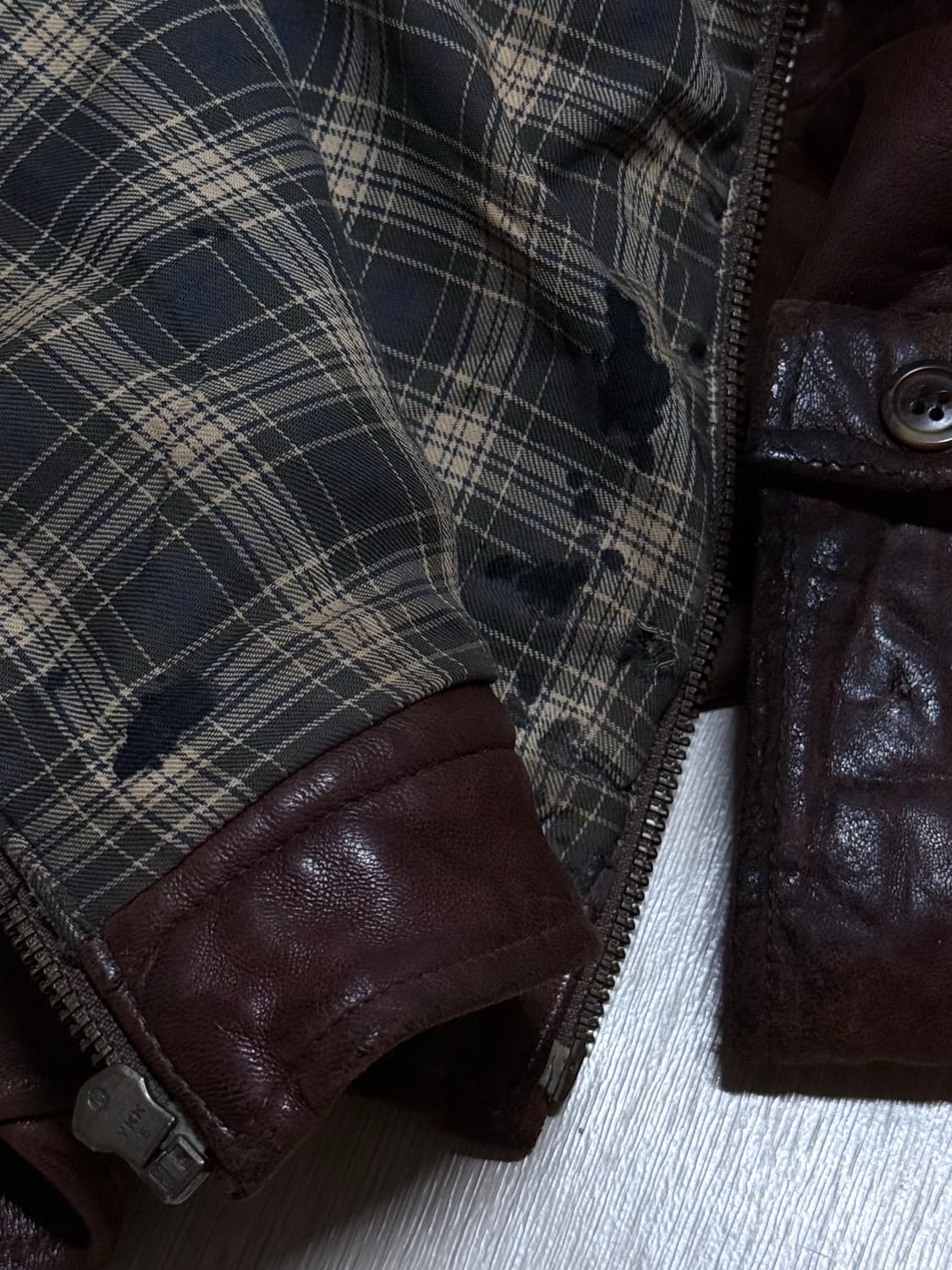 폴로 양가죽자켓 상품이미지9