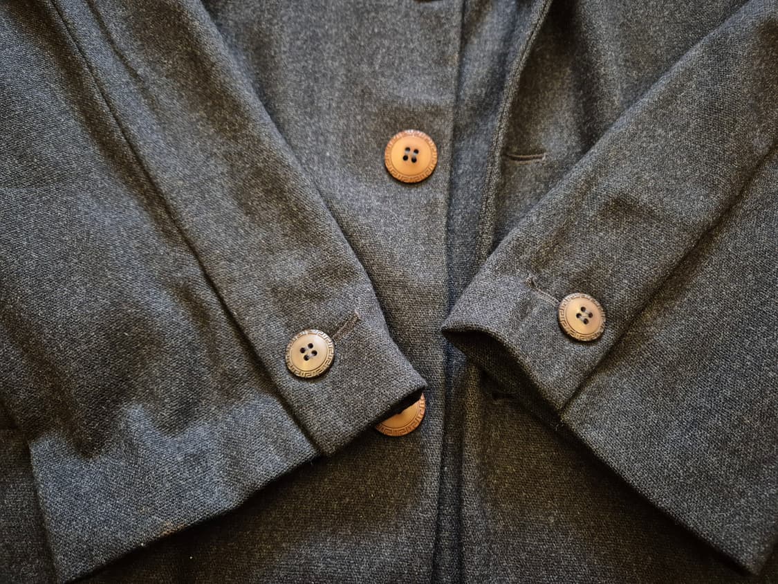 90s 지아니 베르사체 울 자켓 상품이미지6