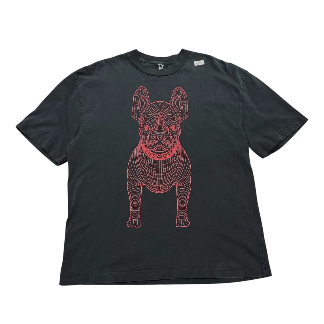 ✨ (바배) 라이프워크 빅로고 블랙 반팔티  상품이미지1