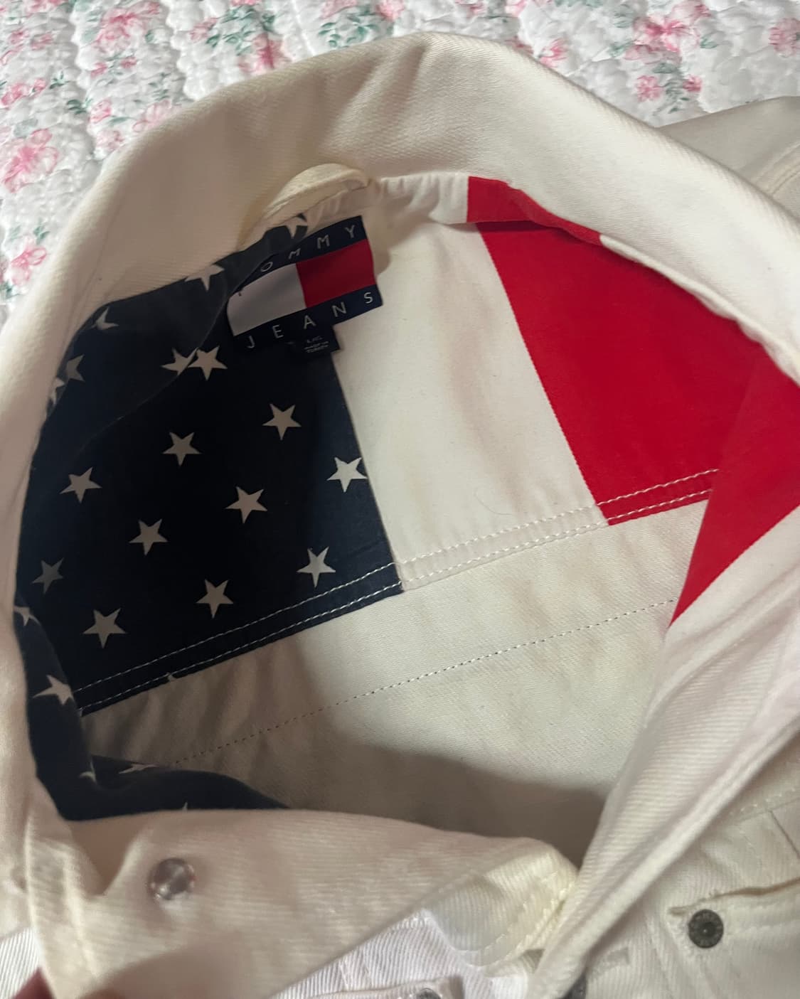 타미진스 백로고 트러커 자켓 L 상품이미지3