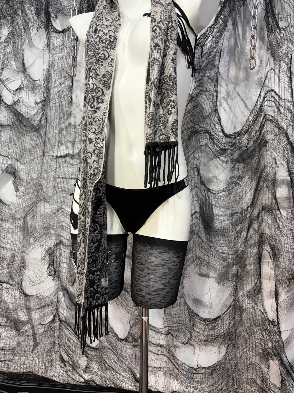 Oriental vtg scarf 상품이미지7