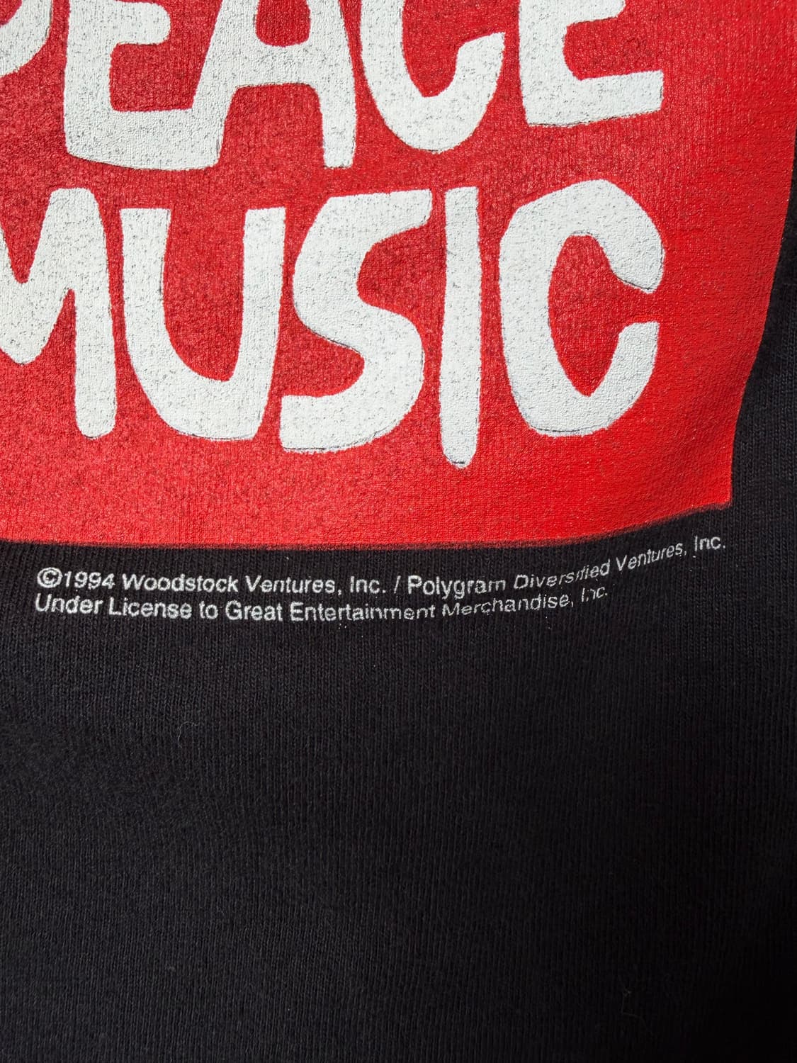 90s Woodstock Tee (black) 상품이미지6