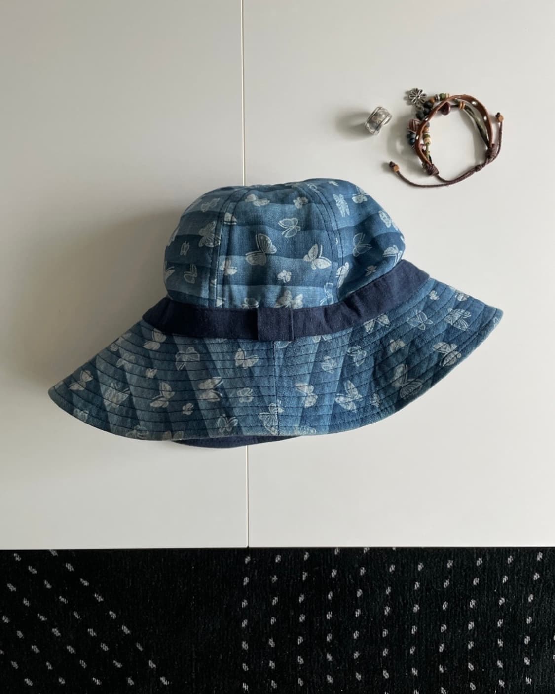 indigo bucket hat 상품이미지1