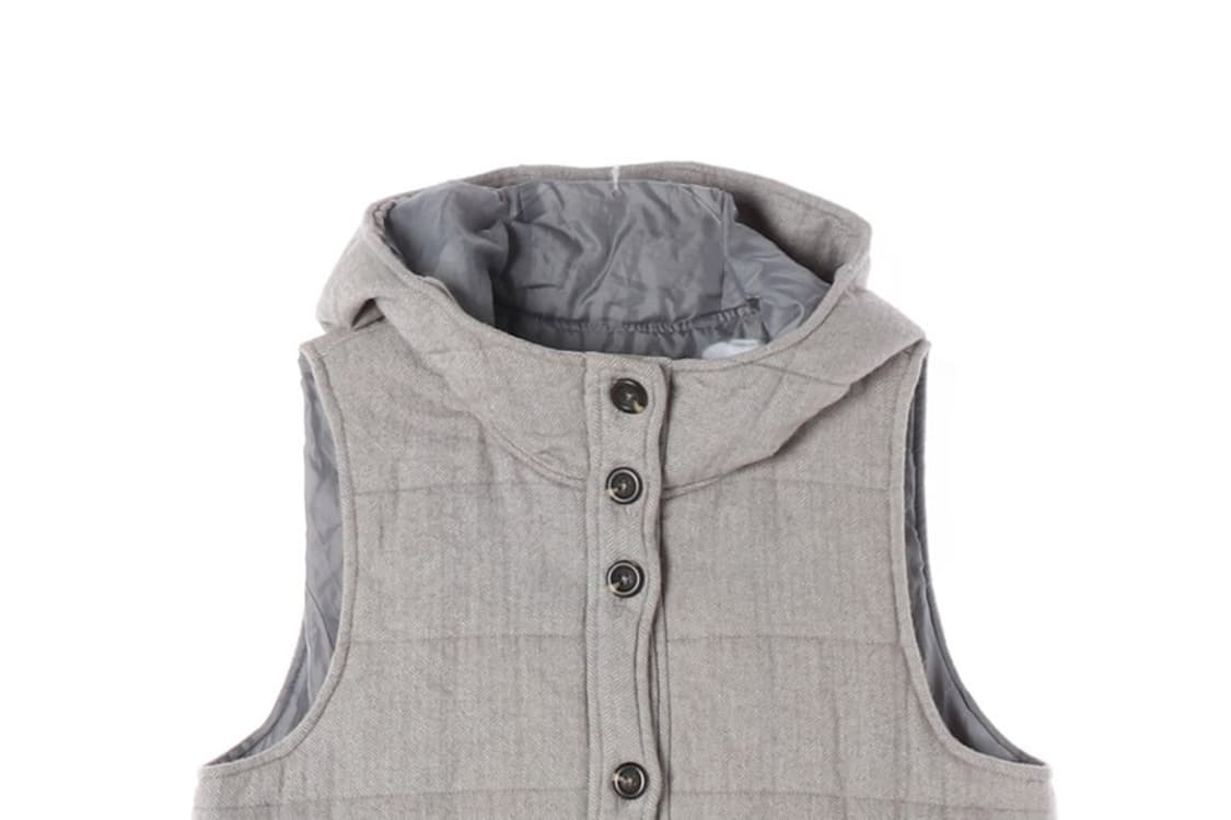 Natural Palette x 해리스 트위드 패딩조끼 L 상품이미지4