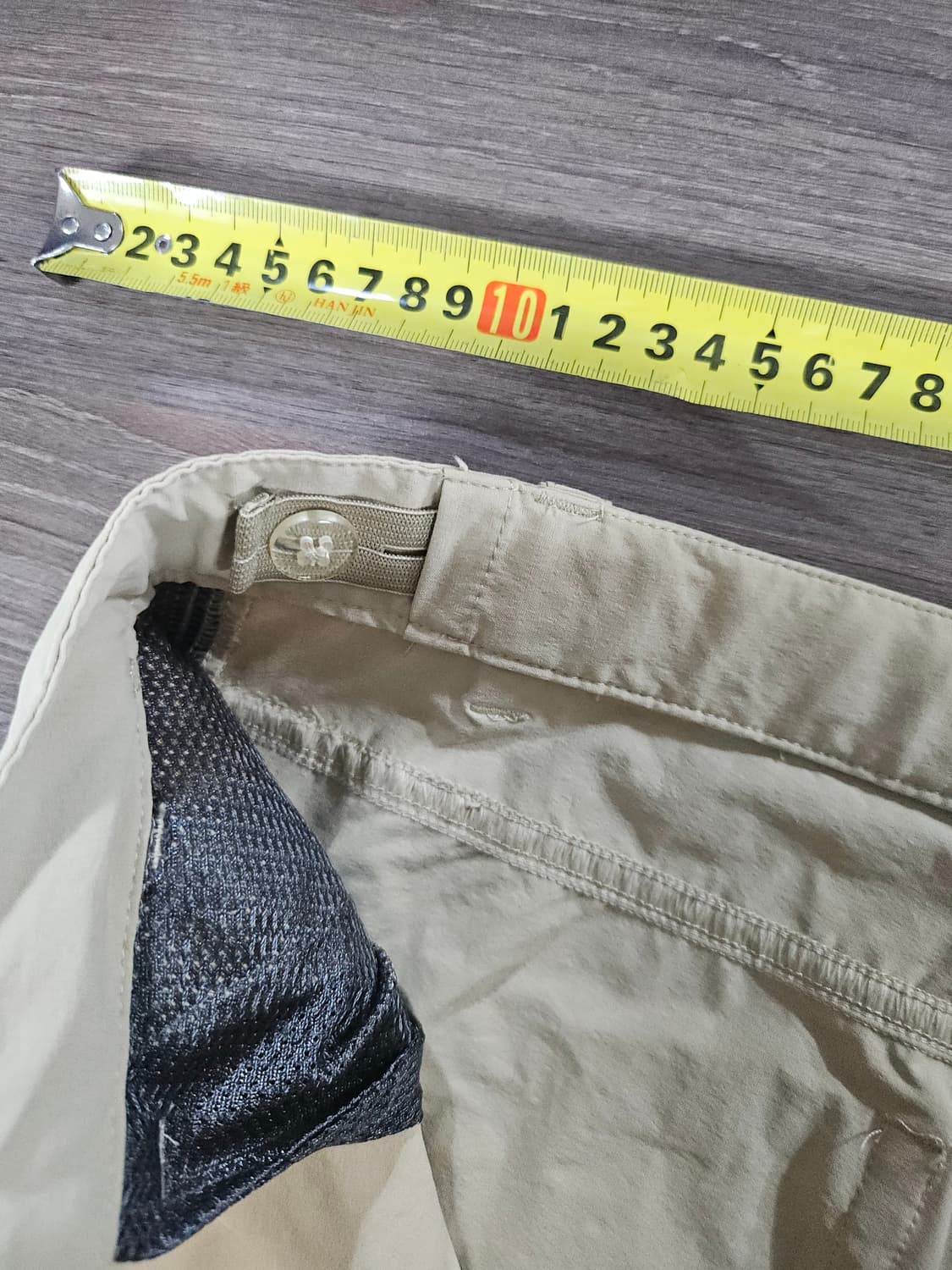 노스페이스 베이지색 바지 스판 XL 상품이미지6